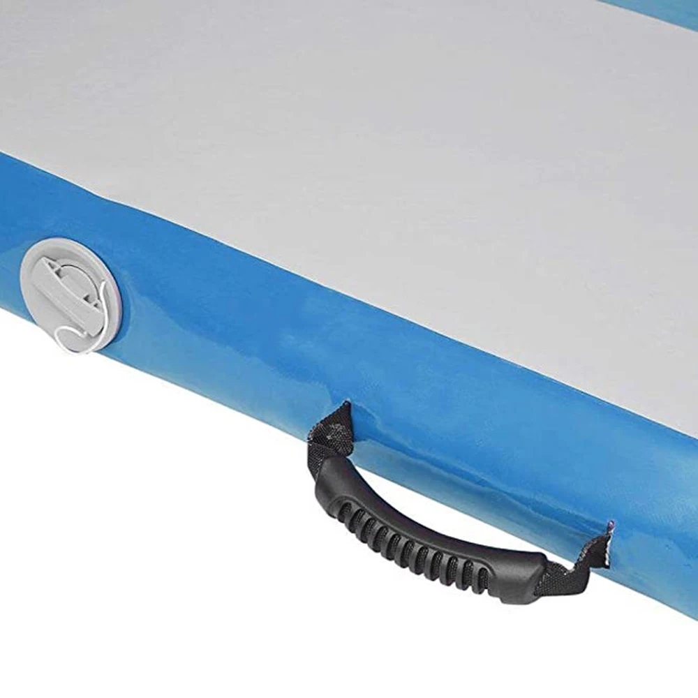 4x2m Multi-Function PVC Inflatable Gymnastics Tumbling Mat Outdoor Yoga Floor Air Tracks Water Gym Mat For Outdoor Sports 4