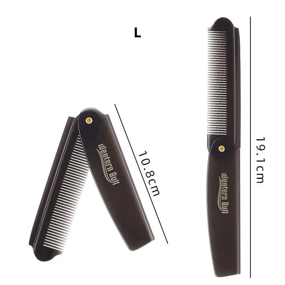 Professional Beard Combs Hairdressing Hair Accessories Hair Styling Tool Oil Head Comb Folding Comb Men Hair Brush