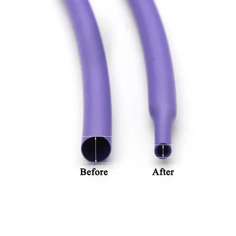 2:1 Heat Shrink Tubing Dia 1 2 3 4 5 6 7 8 9 10 12 14 16 20 25 30 40 50 mm Thermoresistant Sleeve Polyolefin Cable Repair Tube image 7