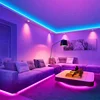 2835 10M 45leds/M LED Lights Strip 24 Key IR Remote Control DIY Backlight TV Light Belt Flexible Cabinet Light For Home Decor 3