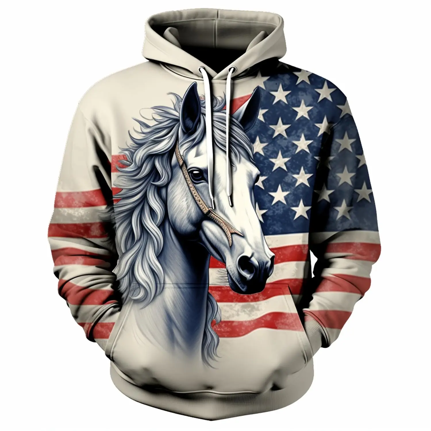 Graphic 3D Print Oversized Hoodie Sweatshirt