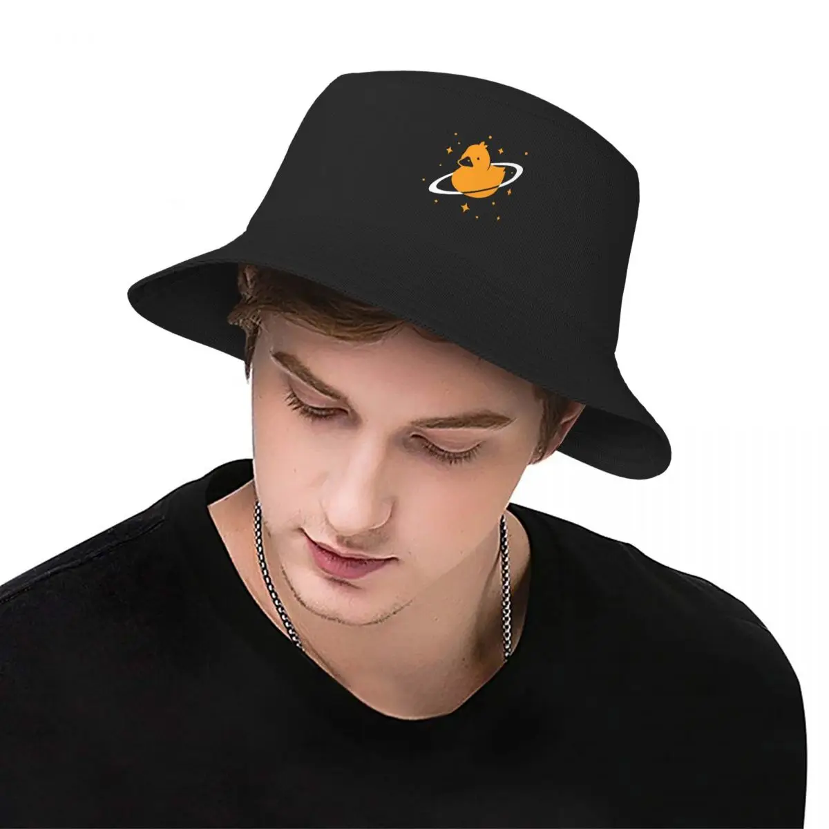 New Quackity Planet Duck Bucket Hat tea hats Luxury Man Hat Women's Golf  Clothing Men's - AliExpress