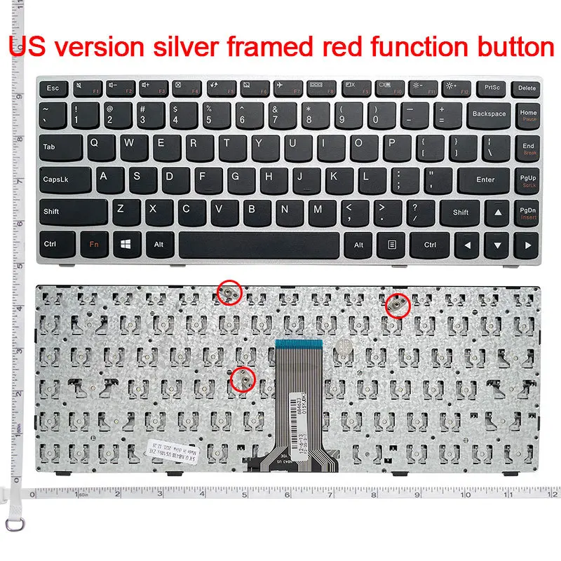 Nouveau Clavier Espagnol Pour Lenovo Ideapad 300-15BR, 300-15ISK - TEC6