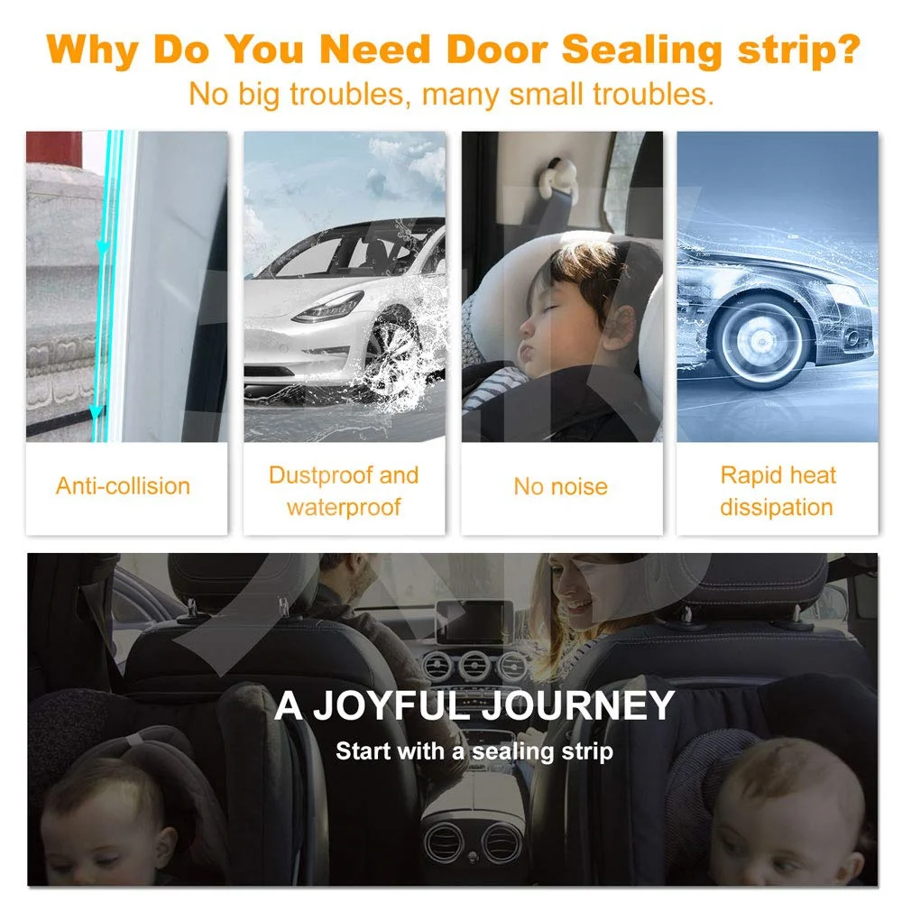Car door edge guards car door anti collision strip car door edge protector Universal U Type Car Door Protection Car Door Anti Collision Strip Edge Guards Trim Moulding Strip Rubber Scratch Bumber