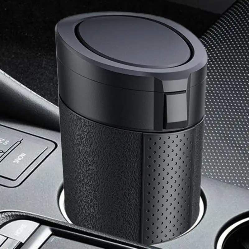 Car Trash Can Portable Car Garbage Container Leak-proof Waterproof Garbage Can Multipurpose Trash Bin with Lid Accessories