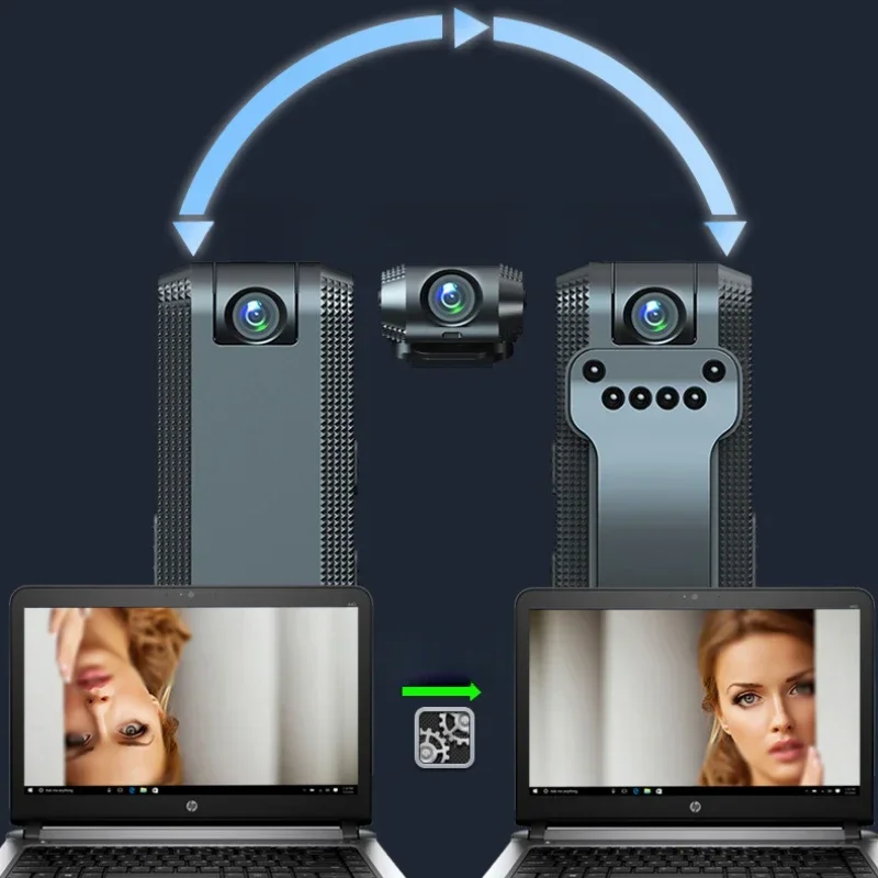 Multifunctional Voice Recorder 1080P HD Video Recorder Mini Camera IR Night Body Video Surveillance Camcorder Loop Recording