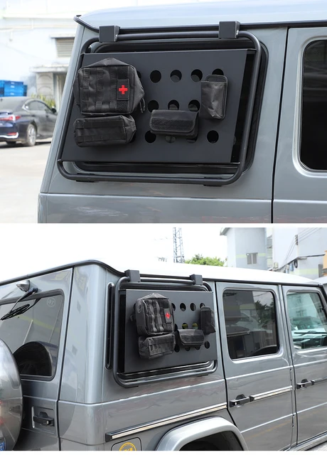 Auto hinten Ladung Kofferraum Lagerung Veranstalter Gepäck netz halter  Zubehör für Mercedes Benz G Klasse W463 2014-2018 - AliExpress