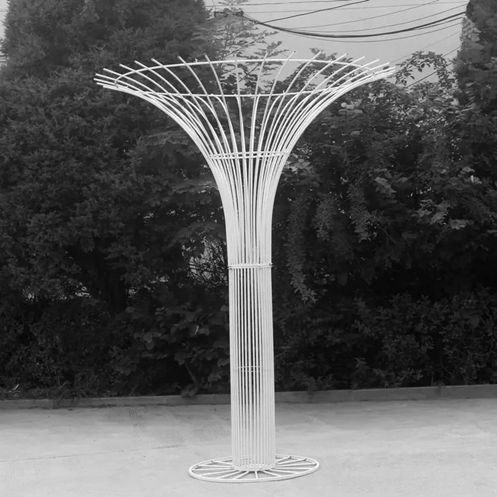 2pcs） Shaped Background Frame Decorative Wedding Decoration Iron Metal Stage Decoration for Wedding