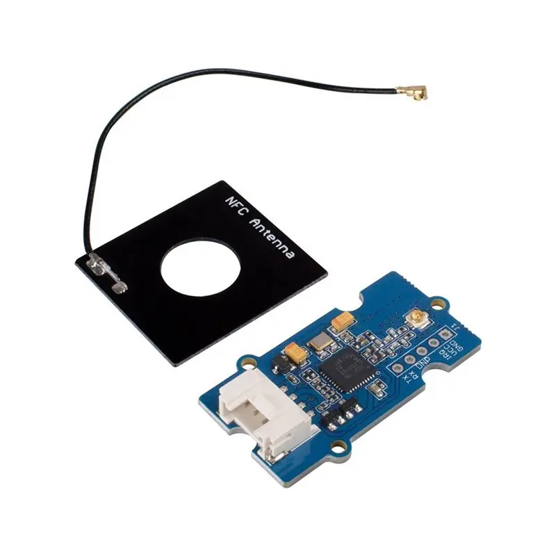 안테나가 있는 JABS-Grove PN532 모듈 13.56Mhz 비접촉 통신 ISO14443 유형 A 및 유형 B 프로토콜 I2C UART