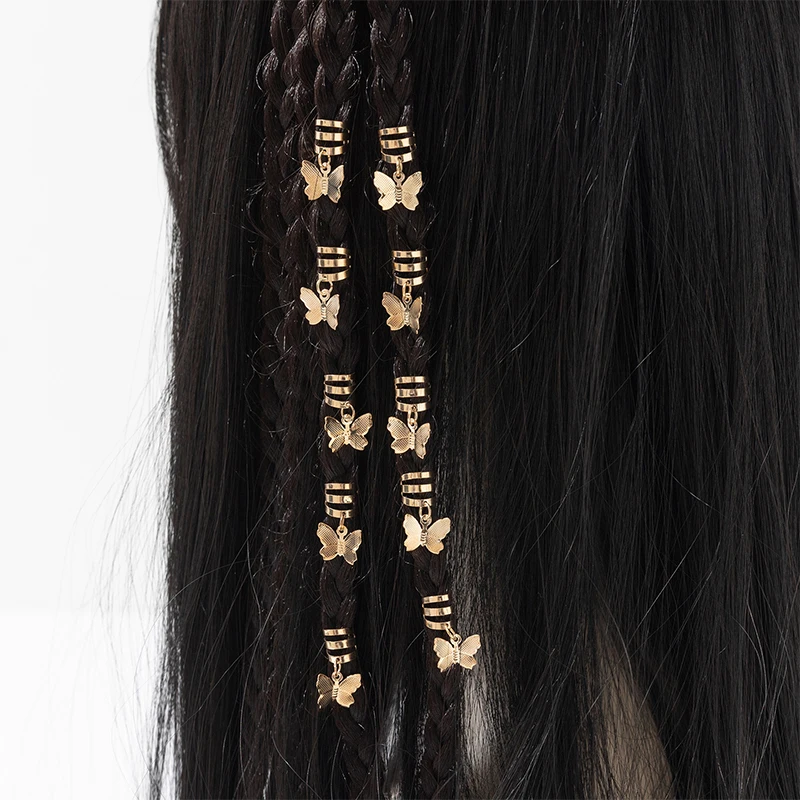 10-50Pc Sweet Dreadlock Hair Rings Adjustable Hair Braids Dirty Braids Hairpin For Women Girls Fashion Hair Accessories Headwear 3