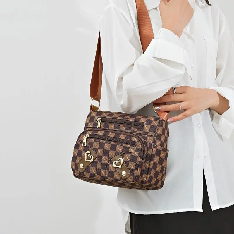 Borsa a tracolla da viaggio per madre anziana di mezza età, multi-tasca, da donna, 2023_voghion.com