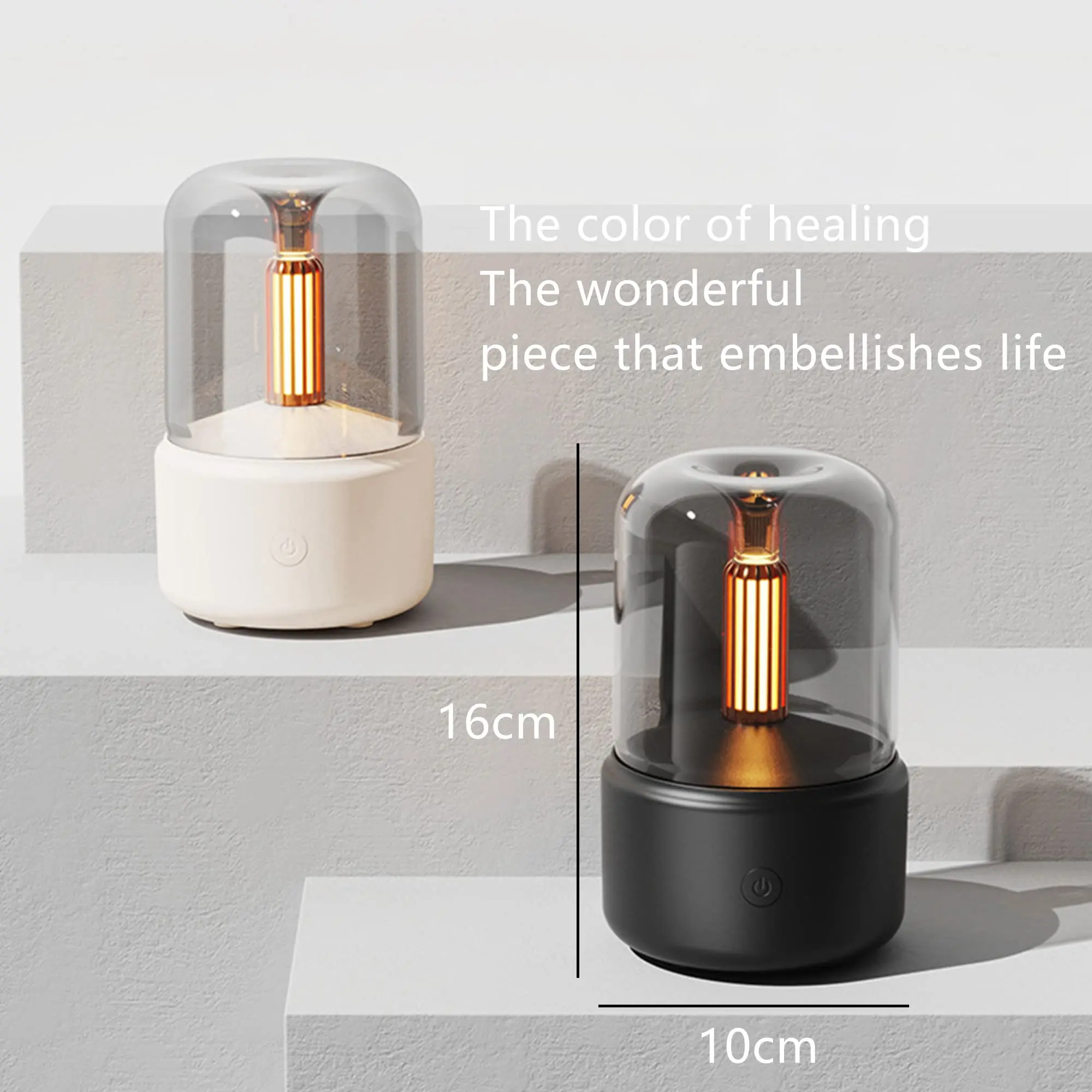 Candlelight lamp Aromatherapy Machine Essential Oil Diffuser Professional Cold air Aromatherapy Automatic Shutdown Without Water 4