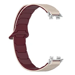 Magnetic Silicone Sport Strap - Breathable and Adjustable Bracelet for Fitness and Everyday Wear (StarWR)