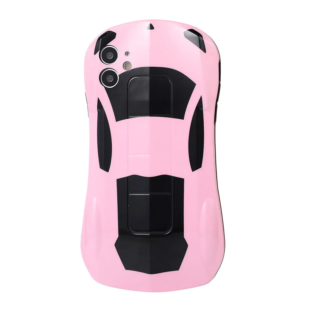 Luxurious Sports Car Design Silicone Phone Case - Elegant Soft Back Chic Cover