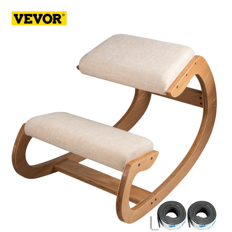 Tanio VEVOR ergonomiczny klęczący krzesło stołek W/gruba poduszka krzesło do