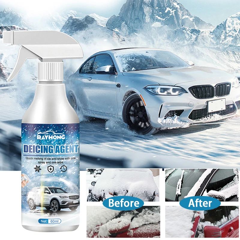 3x Car Deicing Agent Snow Melting Agent Winter Deicing Agent