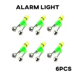 Luminous Fish Bite Alarm Bell Set - 6Pcs Night Fishing Alert Gear (6pcs)