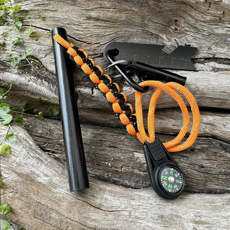 Survival Fire Starter Magnesium Flint Rod 15