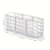 1PC Clear Acrylic Makeup Brush Holder Desk Cosmetic Organiser Lipstick Storage Lipstick Storage Holder rangement maquillage 6