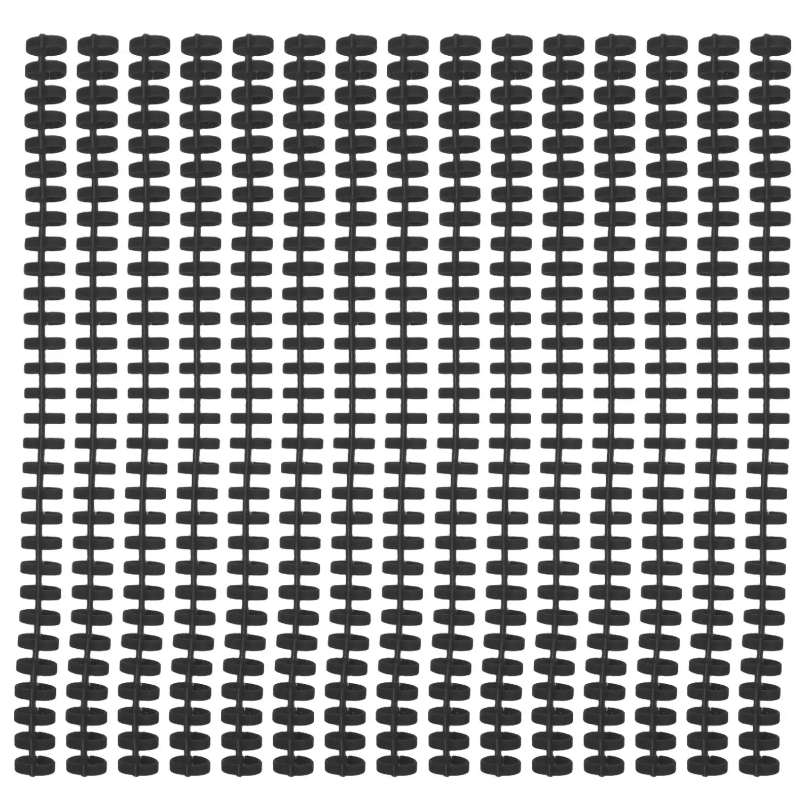20Pcs 느슨한 잎 노트북 용 플라스틱 바인딩 빗 30 홀 라운드 디자인 DIY 노트북 바인딩 링 교체 스파인 학교