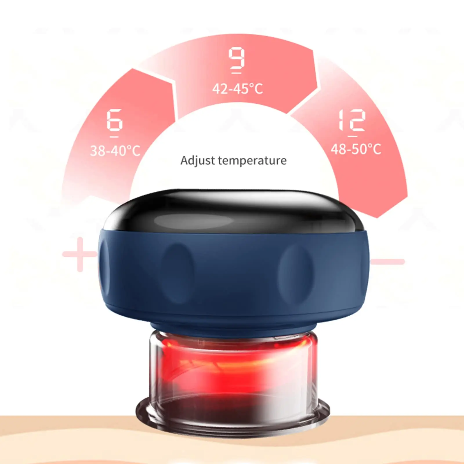 Electric Cupping Set VACUUM Cupping Device Suitable for Neck Shoulder and Back Massage Scraping and Other Purpose