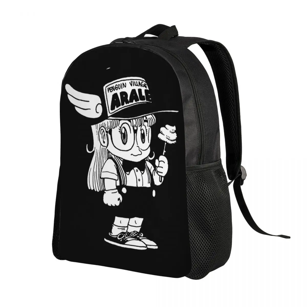 

Arale Norimaki робот аниме рюкзак для женщин мужчин студентов колледжа сумка для книг подходит для 15-дюймового ноутбука Dr Slump японские сумки Манга
