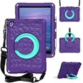 Purple and Aqua