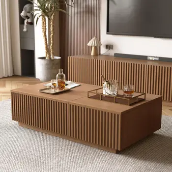 Mid-Century Lift-Top Coffee Table 1