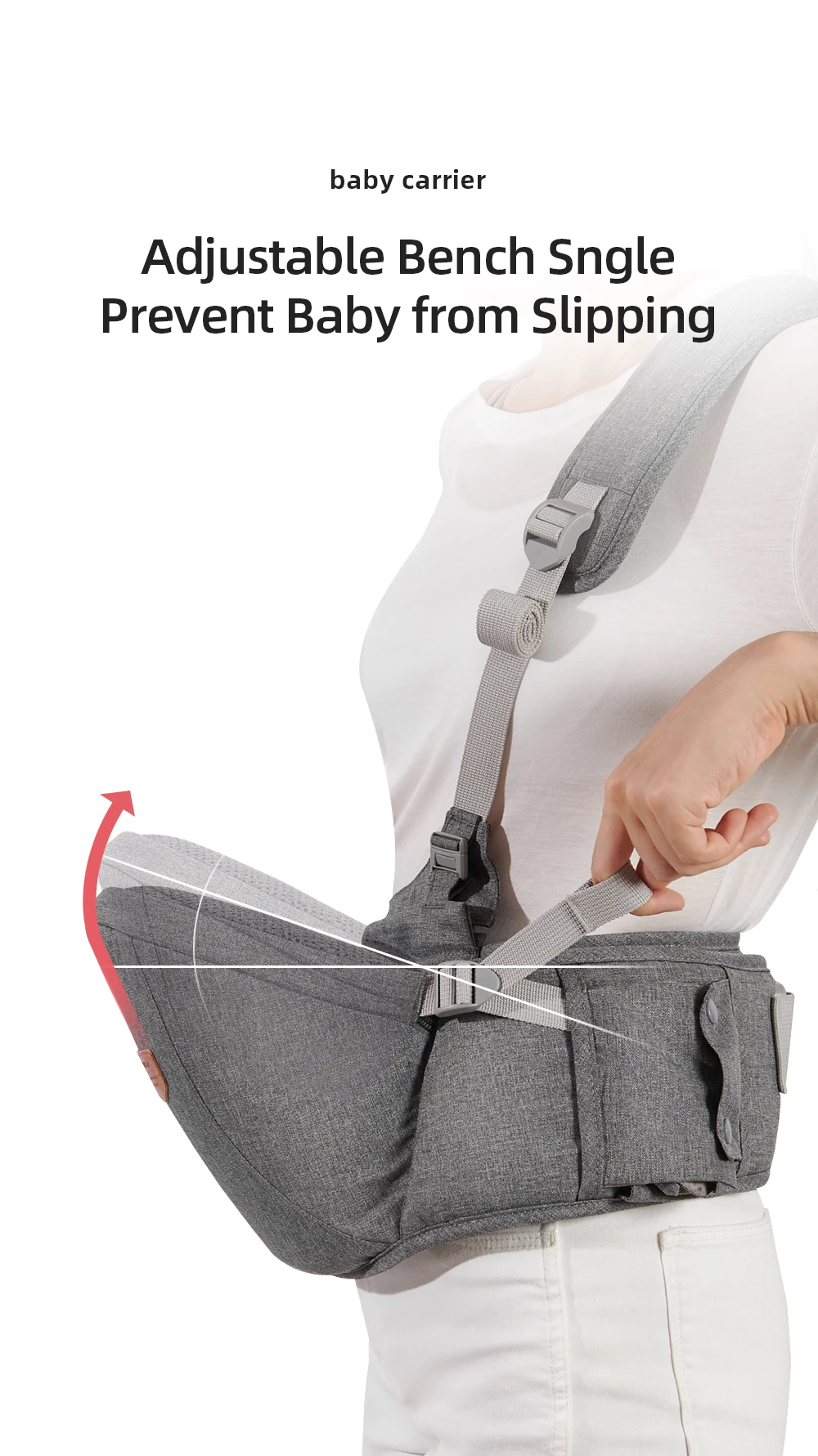 EASYHIP ONE SHOULDER INFANT HIP CARRIER