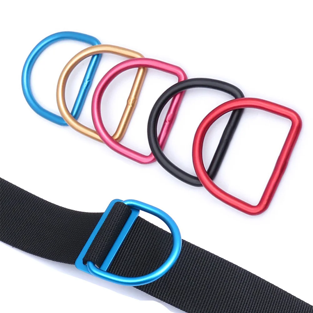 Scuba Diving D Ring Weight Belt Keeper D-Ring System Backpack Stopper Buckle 6mm For Pet Collar Traveling Bags Buckle Hook Tools weight bags gazebo tent leg sandbags