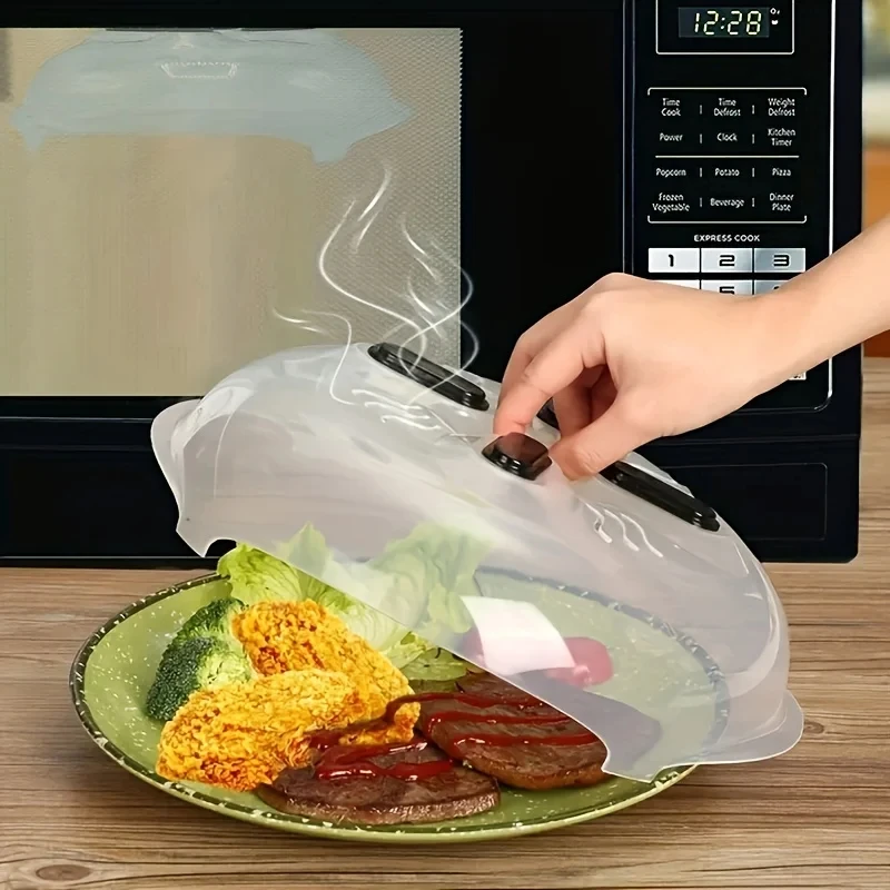 

Magnetic microwave cover, Splash Guard, with steam hole, for clean and orderly cooking, microwave cover, plate cover, kitchen ga