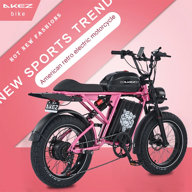 20 Inch Disc Brake Electric Lithium Battery LCD Display Fatbike Adults 48V 1500W 26Ah new model shipped from factory