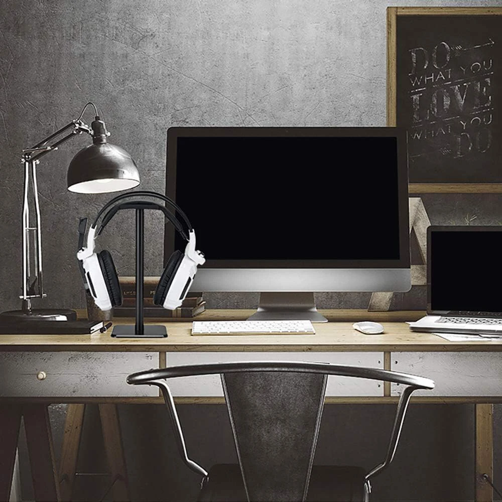 Sleek Desktop Headphone Stand & Holder - Universal Design
