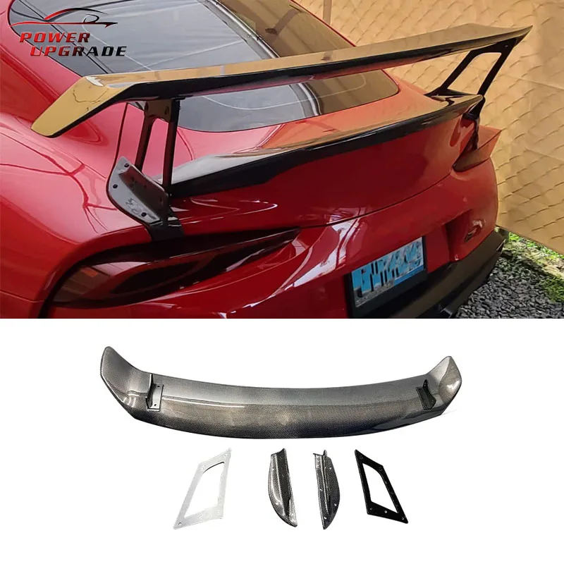 

Carbon Fiber Rear Trunk Boot Spoiler Lip Wings Voltex Style For Toyota Gr Supra A90 A91 Mkv Rear Wing 1520mm Car Accessories