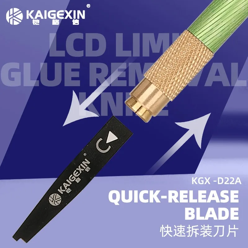 KAIGEXIN KGX-D22A 4-in-1 스크린 베젤 브래킷 리미터 접착제 제거 블레이드(스크린을 손상시키지 않음)