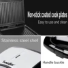 Electric Sandwich maker Large Panini 1400W Cooking Kitchen Appliances Breakfast Waffles Machine Non-stick Iron Pan Sonifer 5