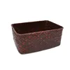 Handmade Straw Dried Flower Fruit Pot Basket Rattan Box Candy Earphone Panier De Rangement Organizer Useful Storage  Cesto 6