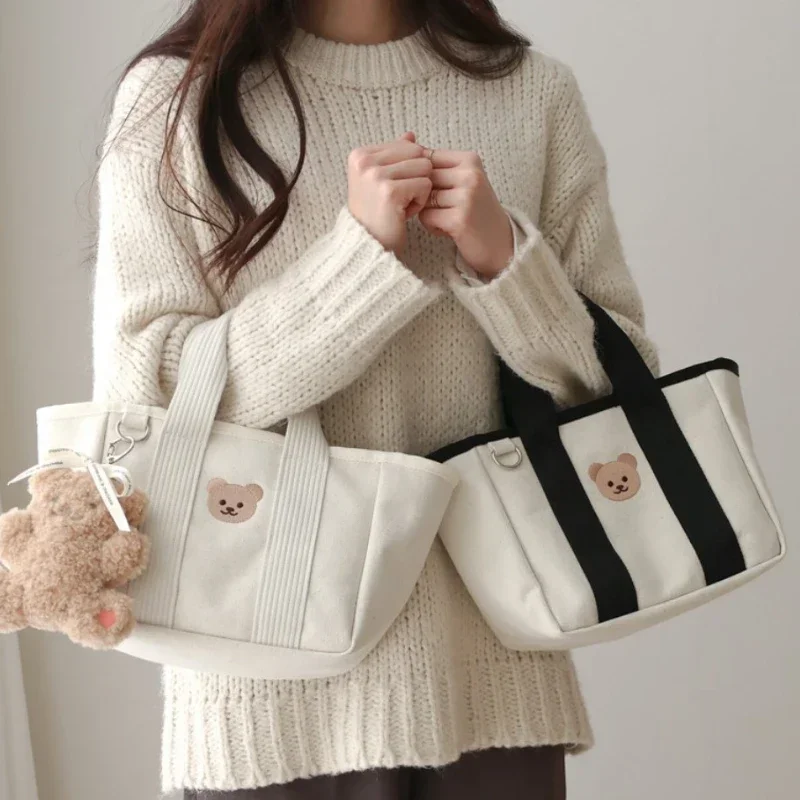 INS Korea Mommy Bag Large Capacity Portable Diaper Bag Nappy Multifunctional Drawstring Canvas Outdoor Handbag Mother Baby Bags