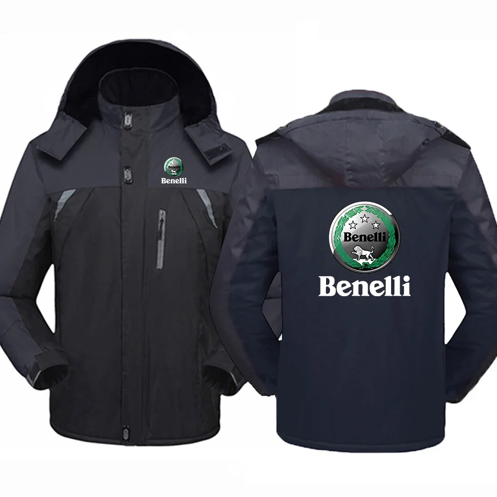 

Benelli 2024 Autumn And Winter Men's New Printing Waterproof Thicken Windbreaker Outdoor Mountaineering Hight Quality Clothes