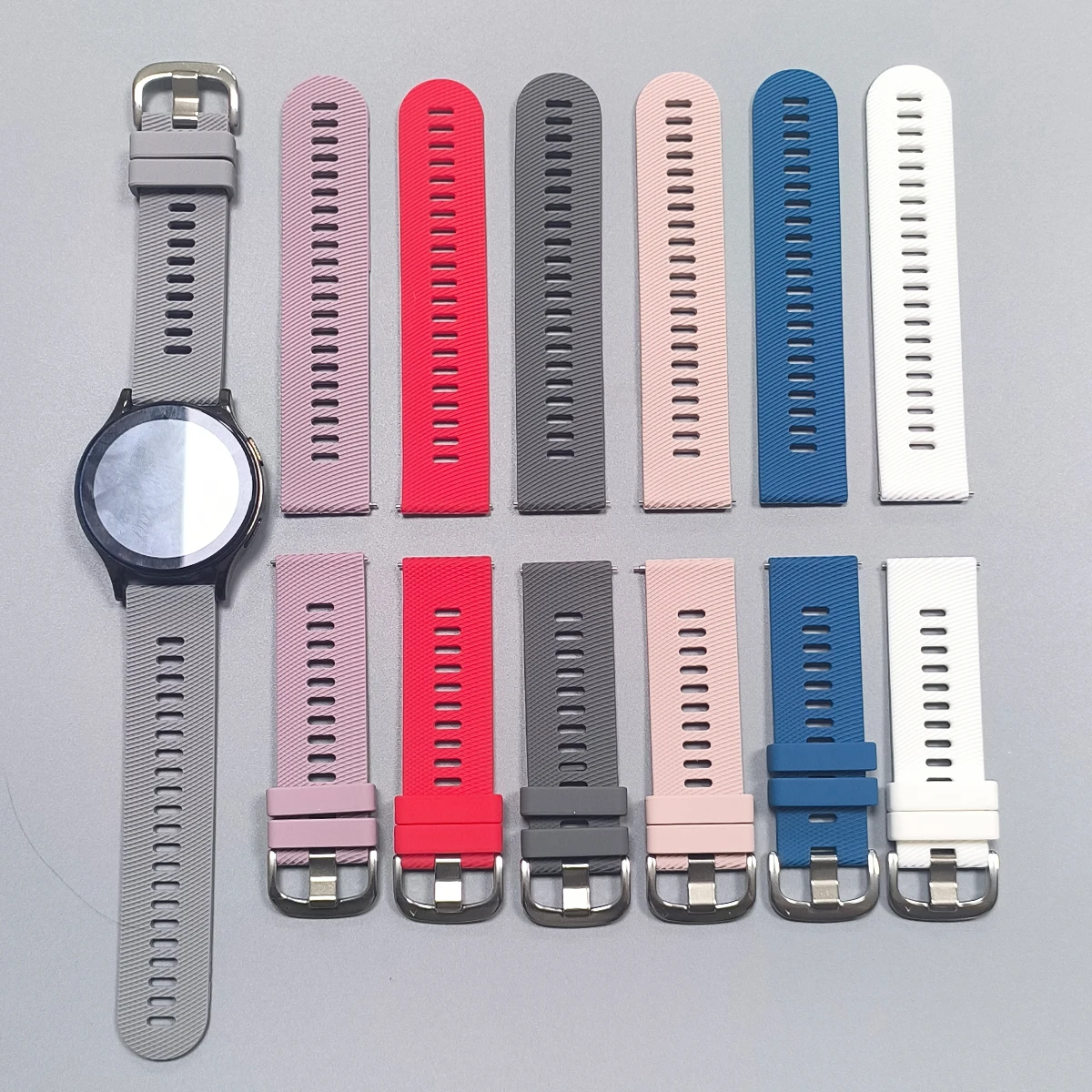 Premium Sport Silicone Watch Band - Official Design, Enhanced Comfort, Various Sizes
