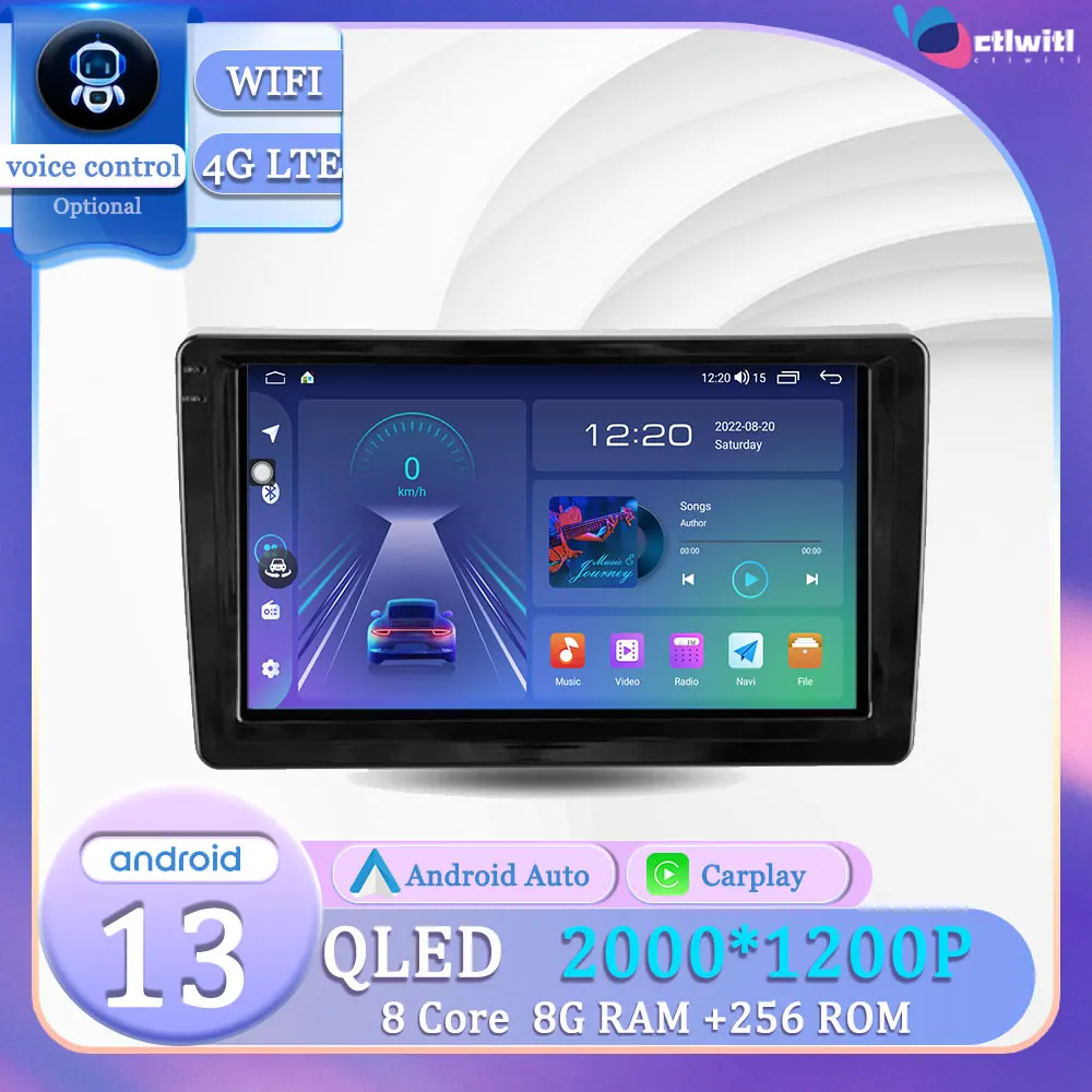 

Android 13 For Ferrari California 2008 - 2017 Navigation Multimedia Video player Car Stereo Radio Touch Monitor Screen Carplay