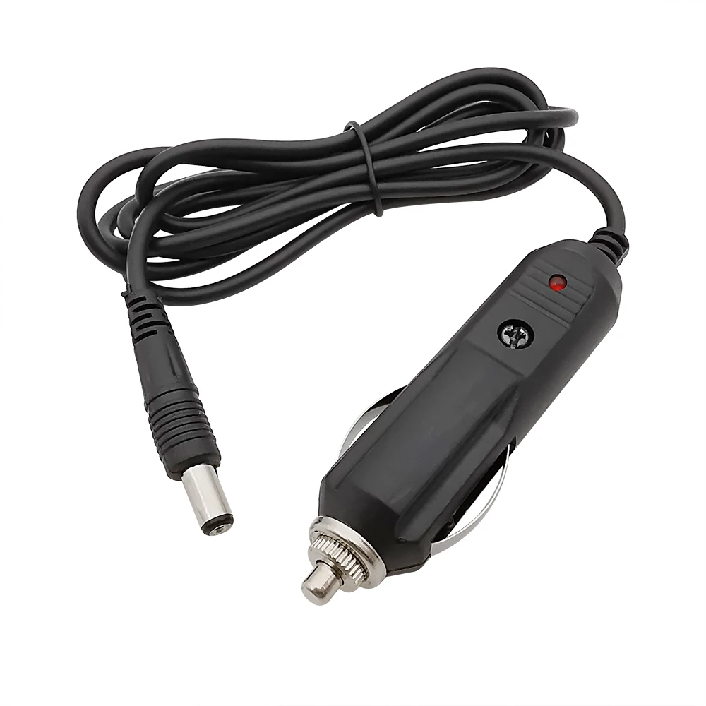1Pcs 12V Car Cigarette Lighter 5.5*2.1mm DC Plug to Car Charger Auto