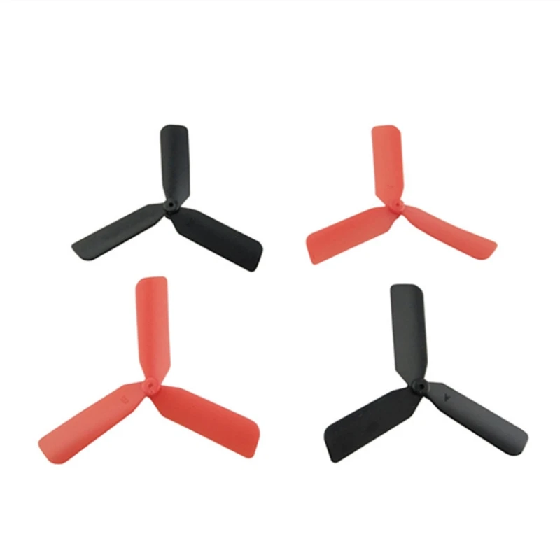 Hélices 3 pales CW/CCW pour Hubsan X4 H107, lot de 4