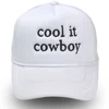 Pink Cool It Cowboy Baseball Cap Cool Girl Summer Comfortable Mesh Cap Embroidered Trucker Hat Gift for Her 6