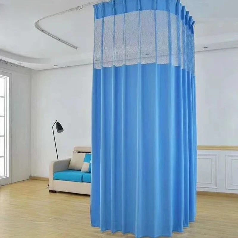 Medical Curtains for Living Dining Room Bedroom Beauty Salon Partition Nursing Home Health Center Hospital Room Flame Retardant