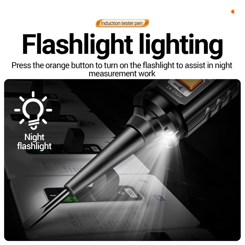 Circuit Test Pen ANENG B15 Induction Teste Pen Highlight Color Light Professional AC Voltage Detection Electrician Screwdriver Testing Tools