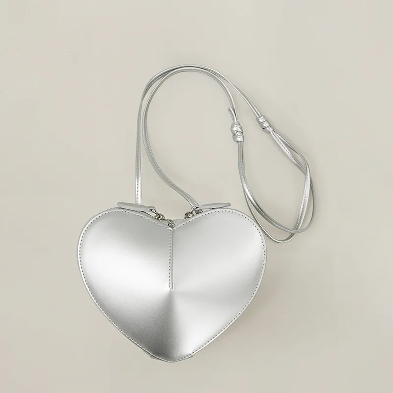 Bag Clutche Crossbody Women's Shoulder Y2k Small Popular Design Single for Spring New Style Simple Versatile Real Leather Retro