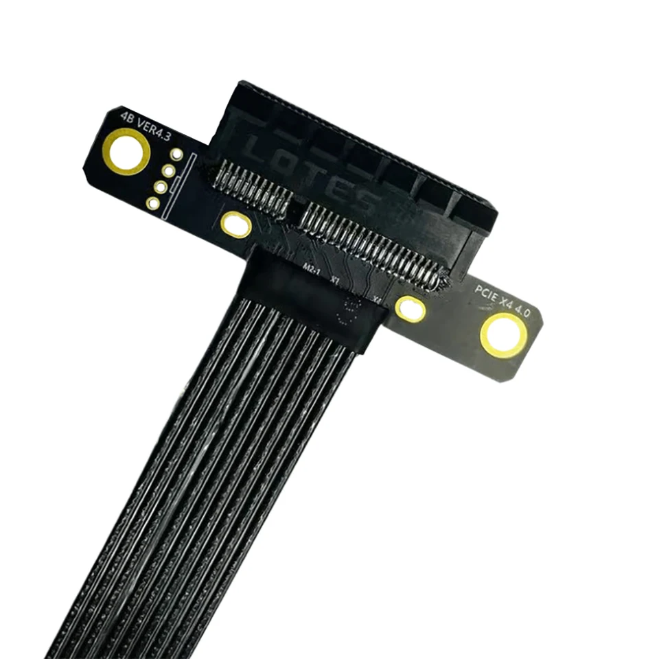Pci-e 4.0 4XにX4 16Xライザー延長ケーブルpci express Gen4 pcie X4