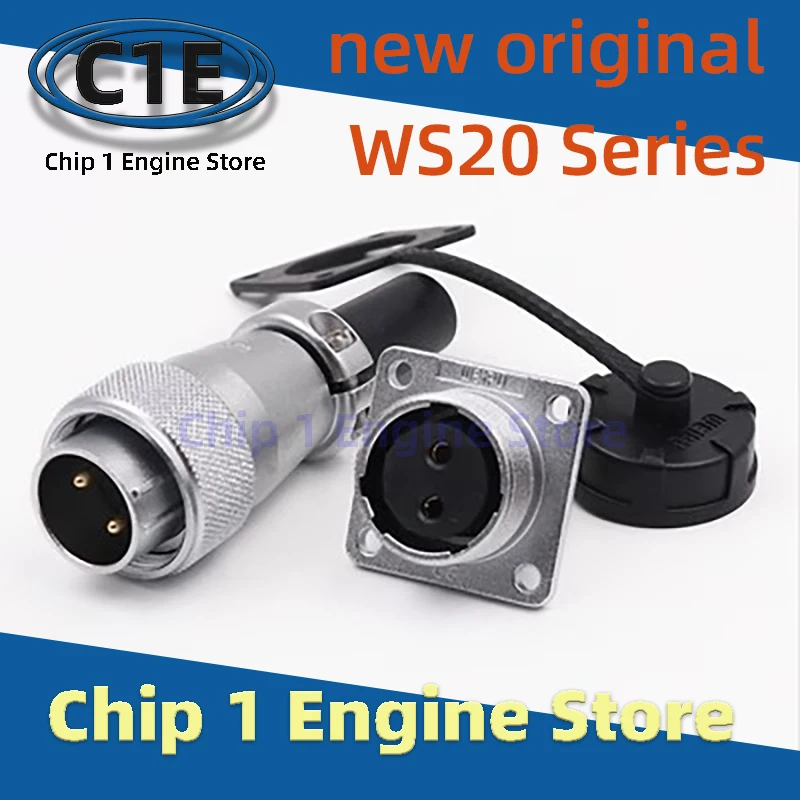 

For WEIPU WS20 connector aviation plug WS20 TQ+Z 2 3 4 5 6 7 8 9 12 15pin industrial waterproof connector for male and female
