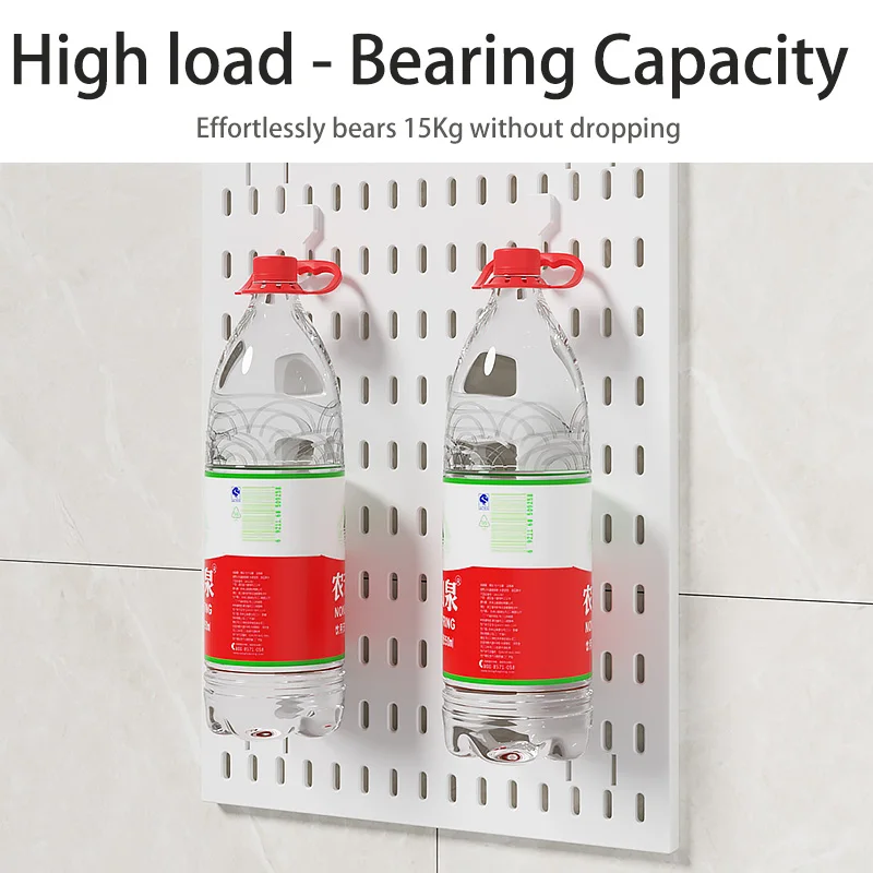 DIY pegboard wall storage kit: punch - free, suitable for wall display in e-sports rooms and studies. 2